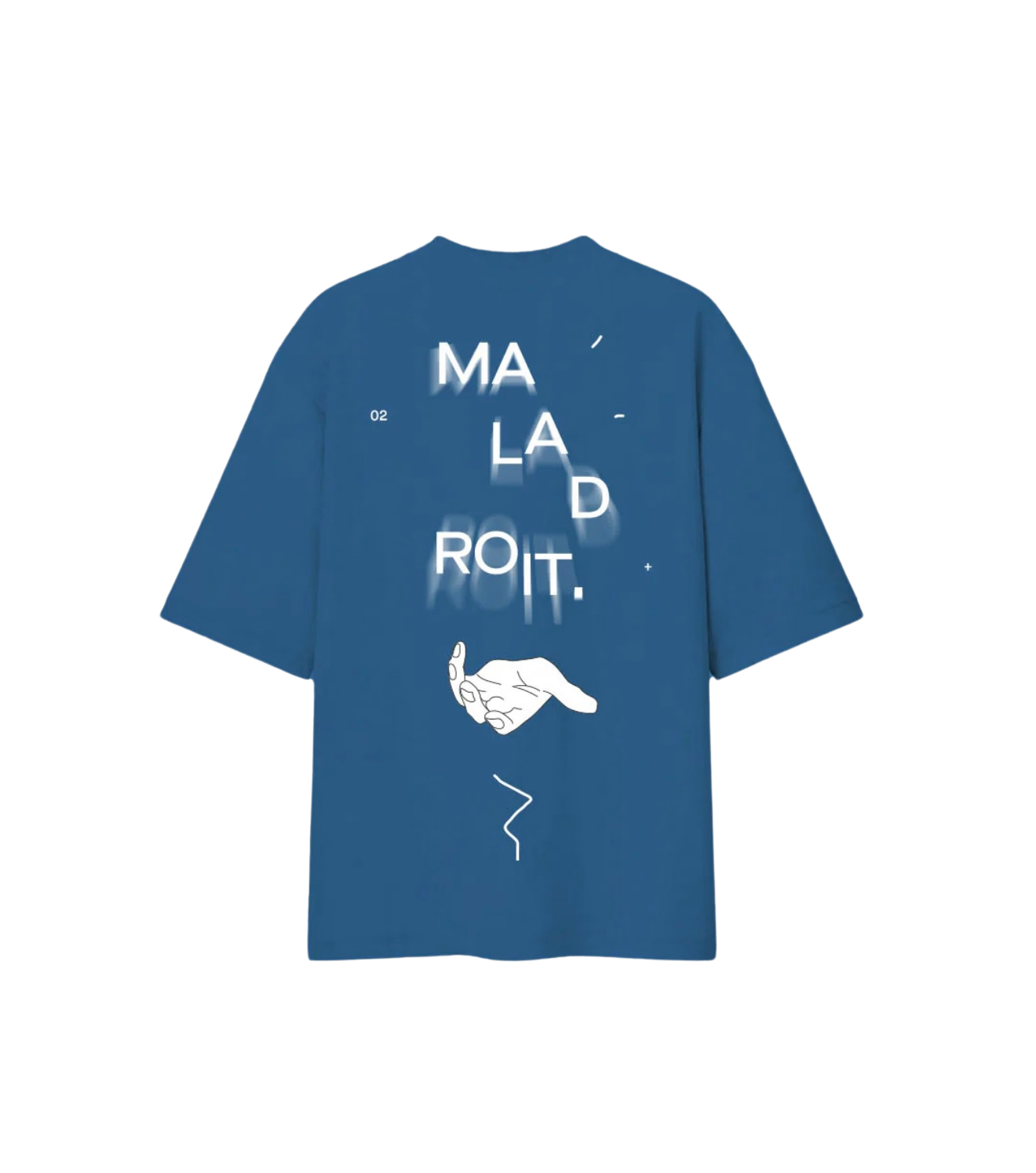 Maladroit Blue T-Paita