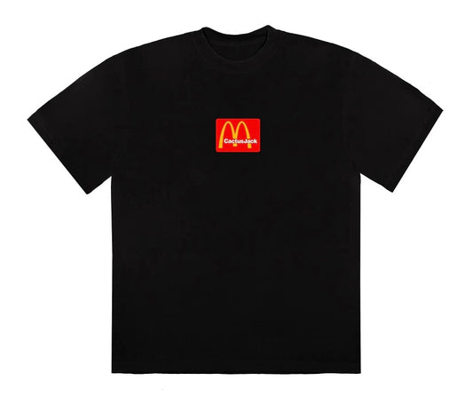 Travis Scott x McDonald's Sesame II T-shirt Black/Red