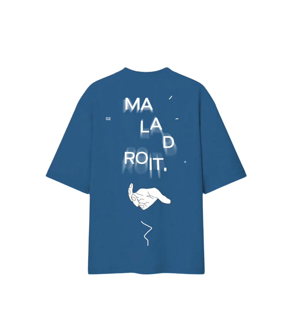 Maladroit Blue T-Paita