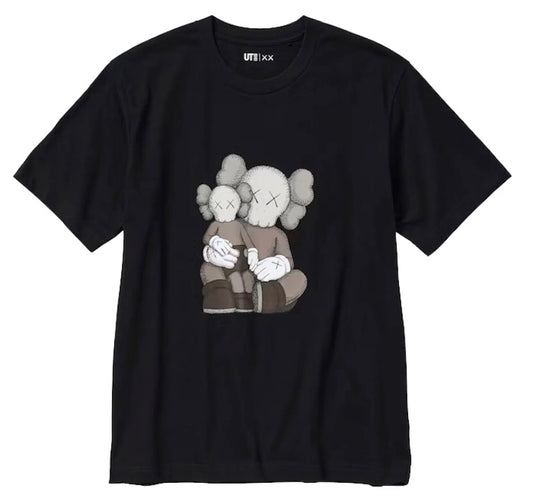 KAWS x Uniqlo UT Short Sleeve Graphic T-shirt Black