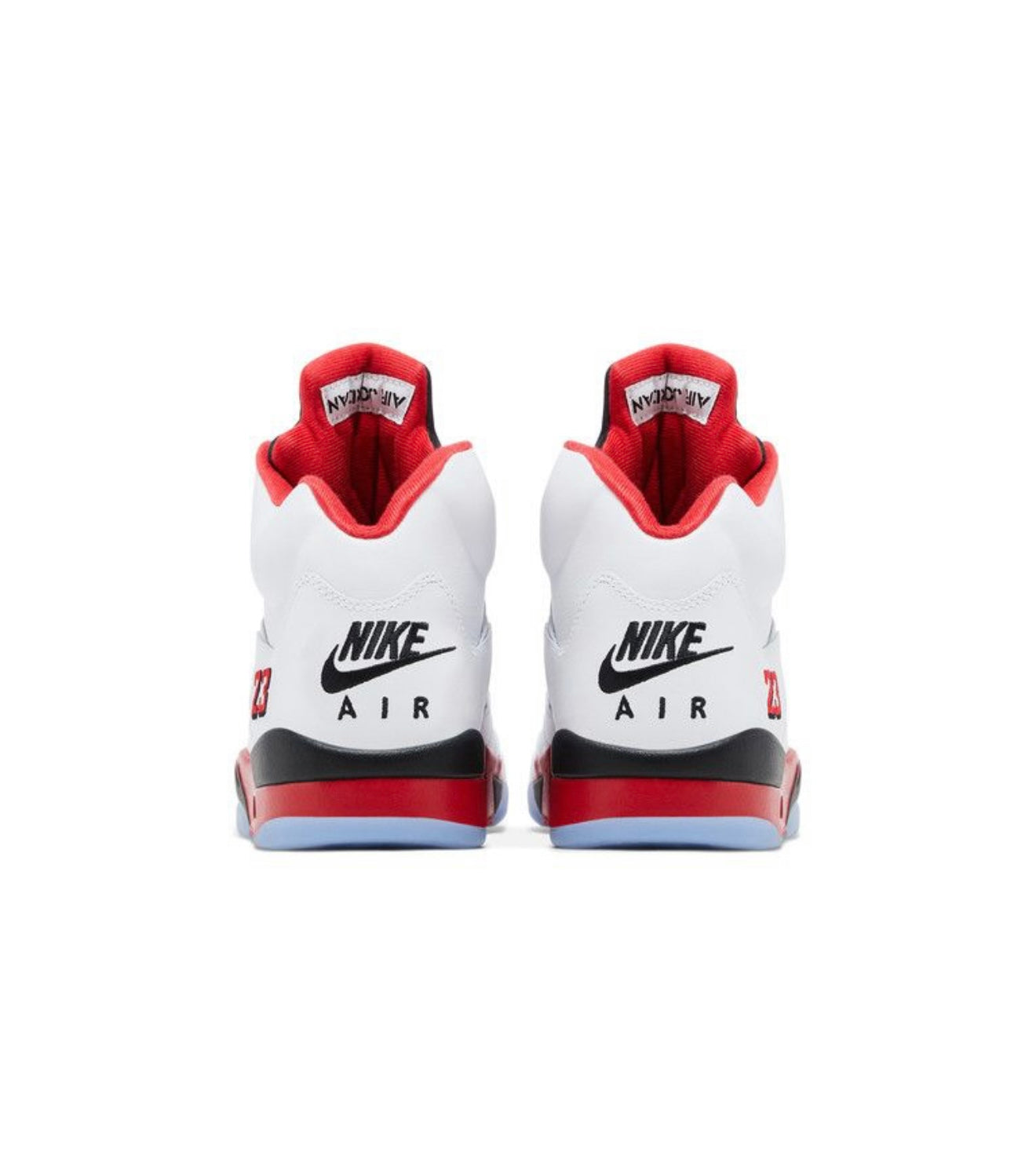 Jordan 5 Retro Fire Red Black Tongue (2025)
