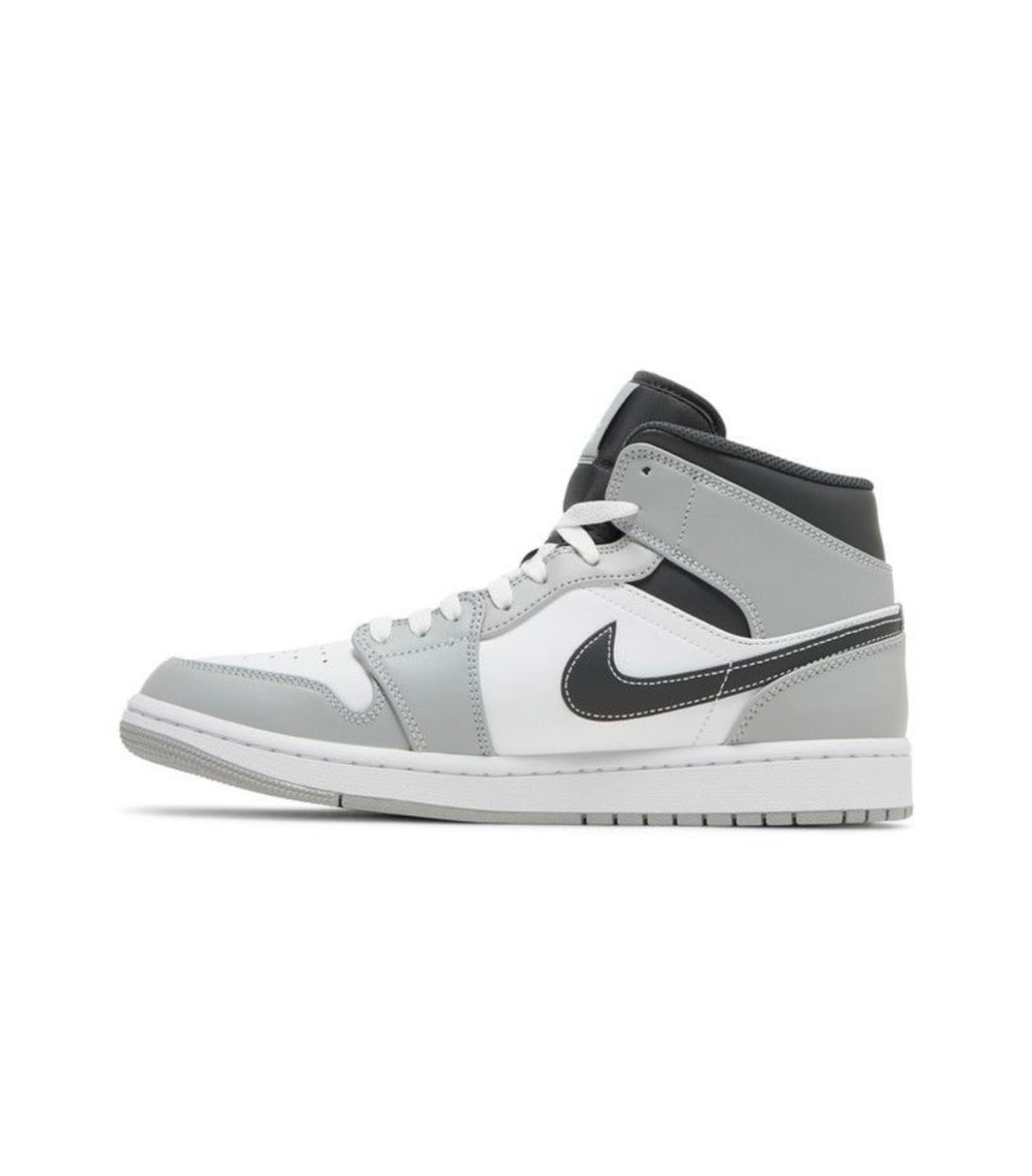 Jordan 1 Mid Light Smoke Gray Anthracite