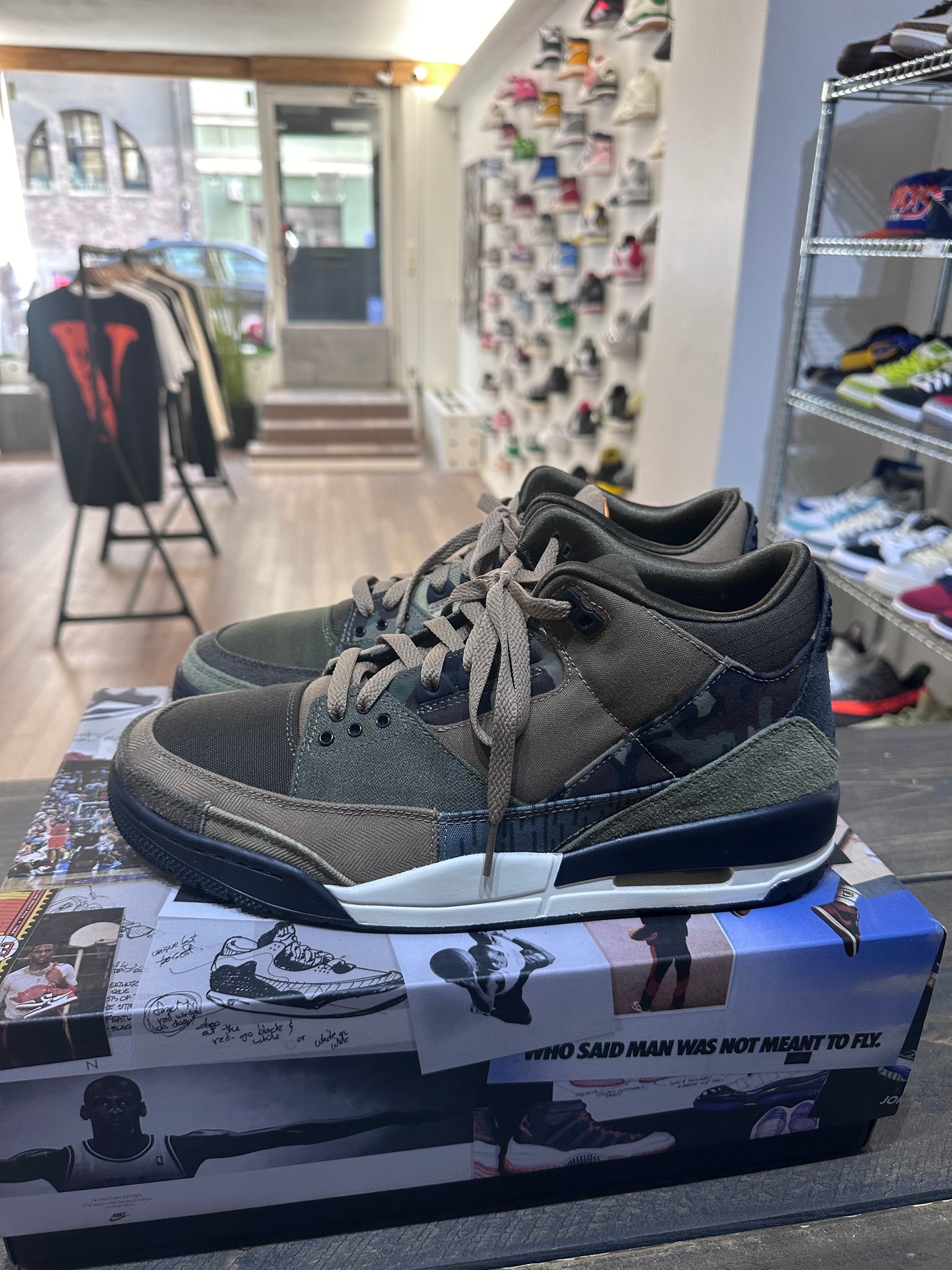 Jordan 3 Retro Patchwork Camo (Eu:44.5)