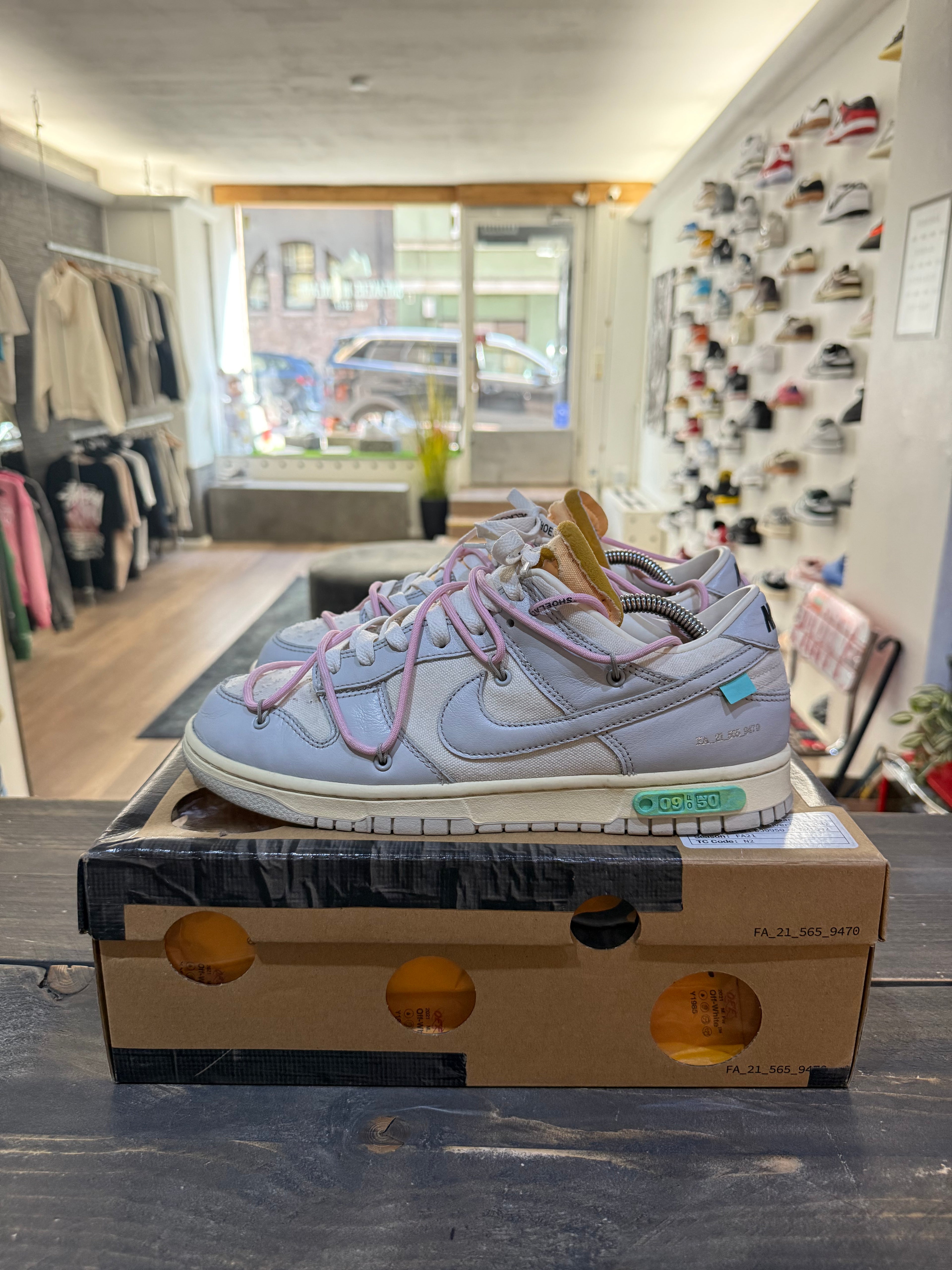 Nike Dunk Low Off-White Lot 09 (Eu: 44)