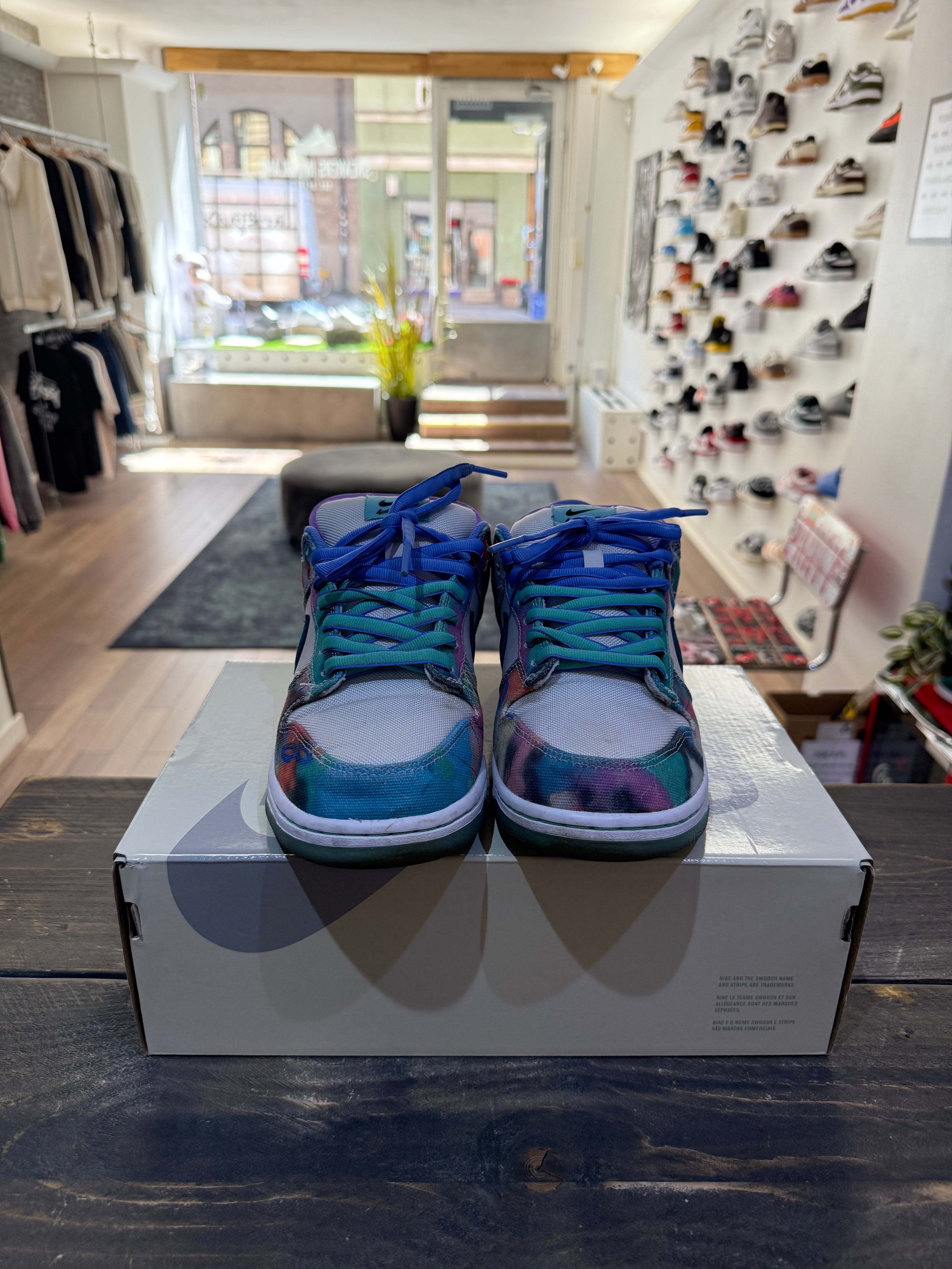 Nike SB Dunk Low Futura Laboratories Bleached Aqua (Eu: 42.5)