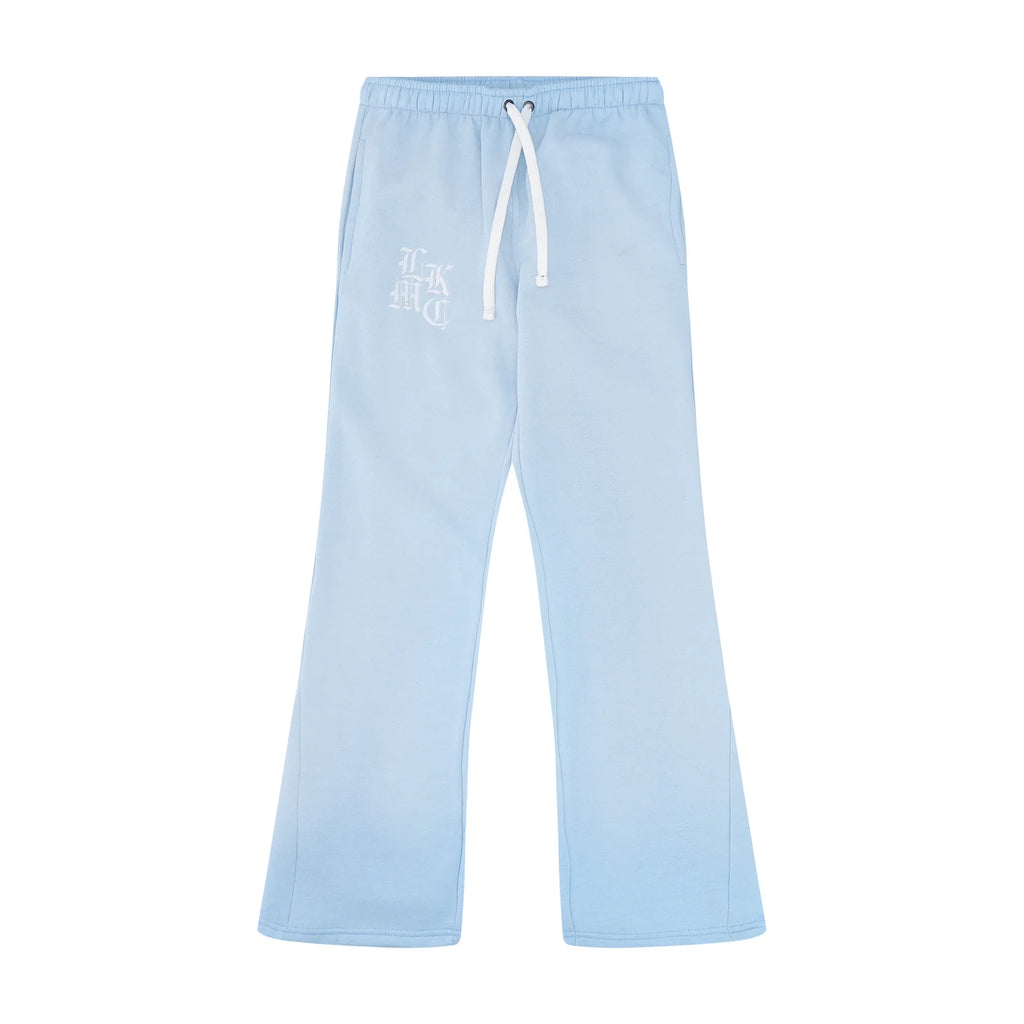 LUKAMACHAIN  Flared Jogger Baby Blue