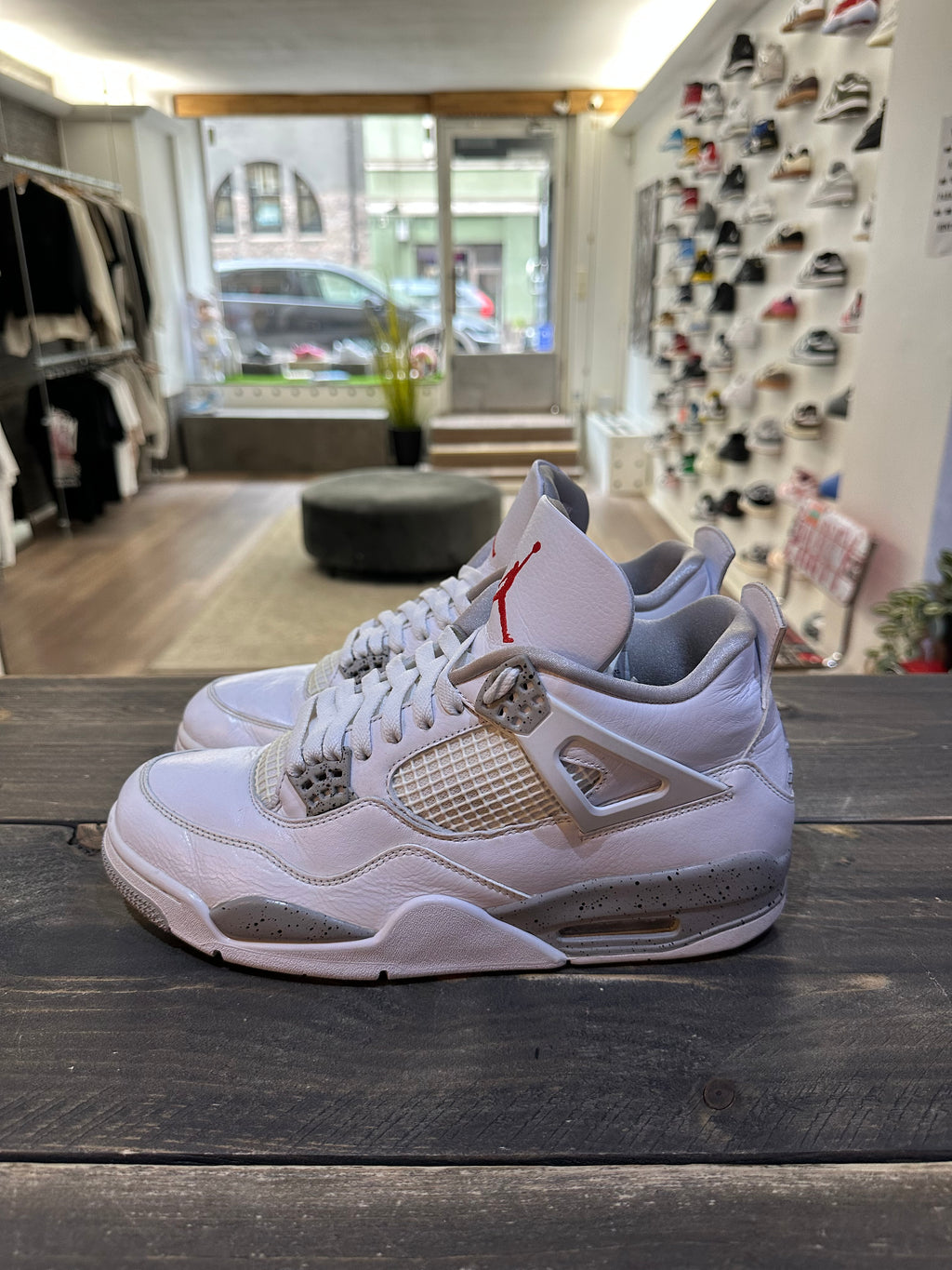 Jordan 4 Retro White Oreo (2021) (Eu: 44.5)