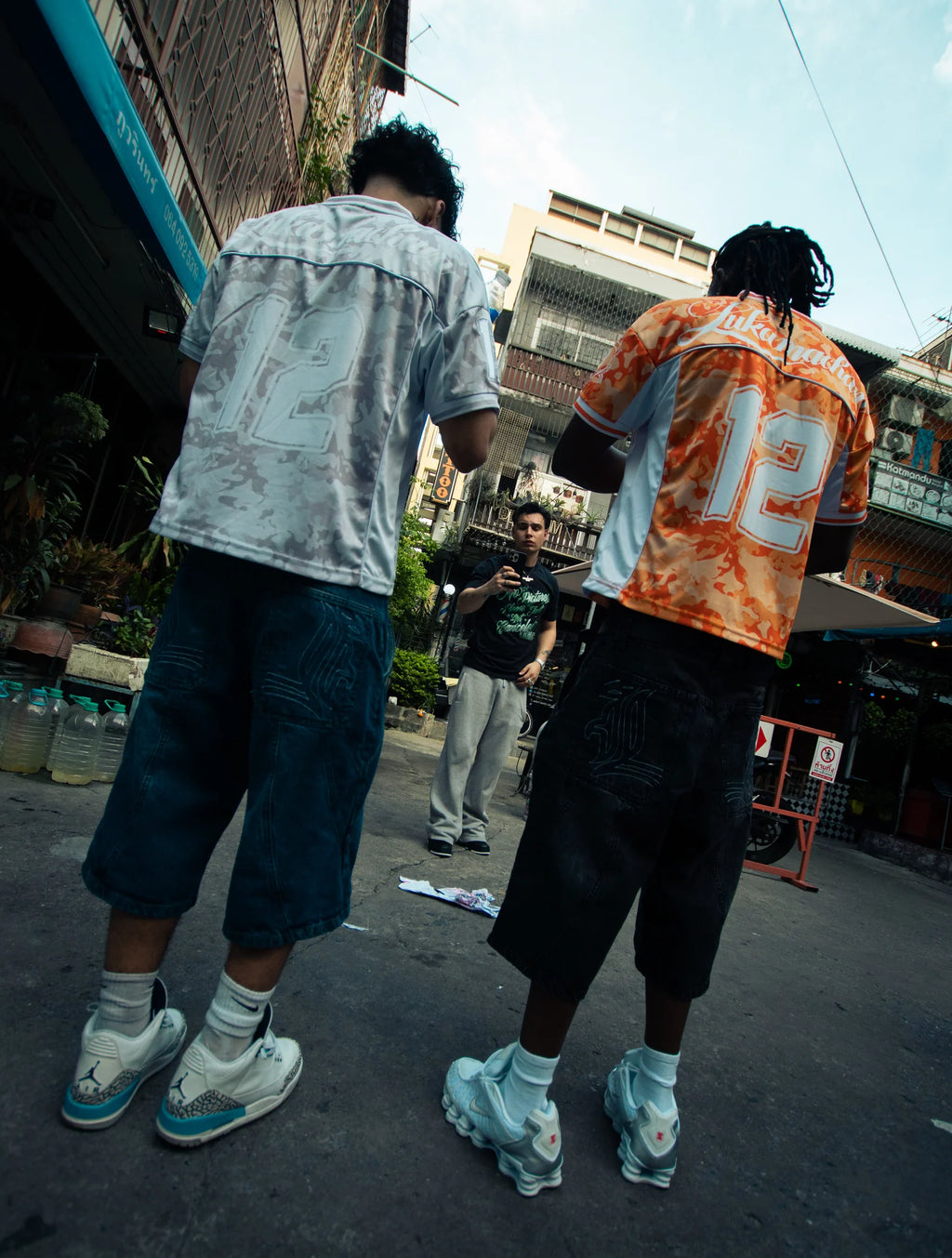 LUKAMACHAIN ​​Camo Jersey White