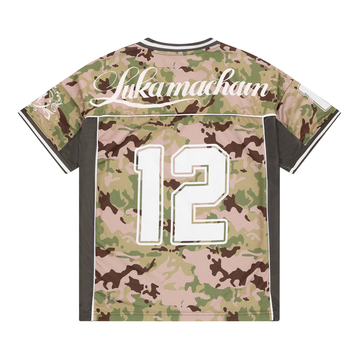 LUKAMACHAIN ​​Camo Jersey Army Green