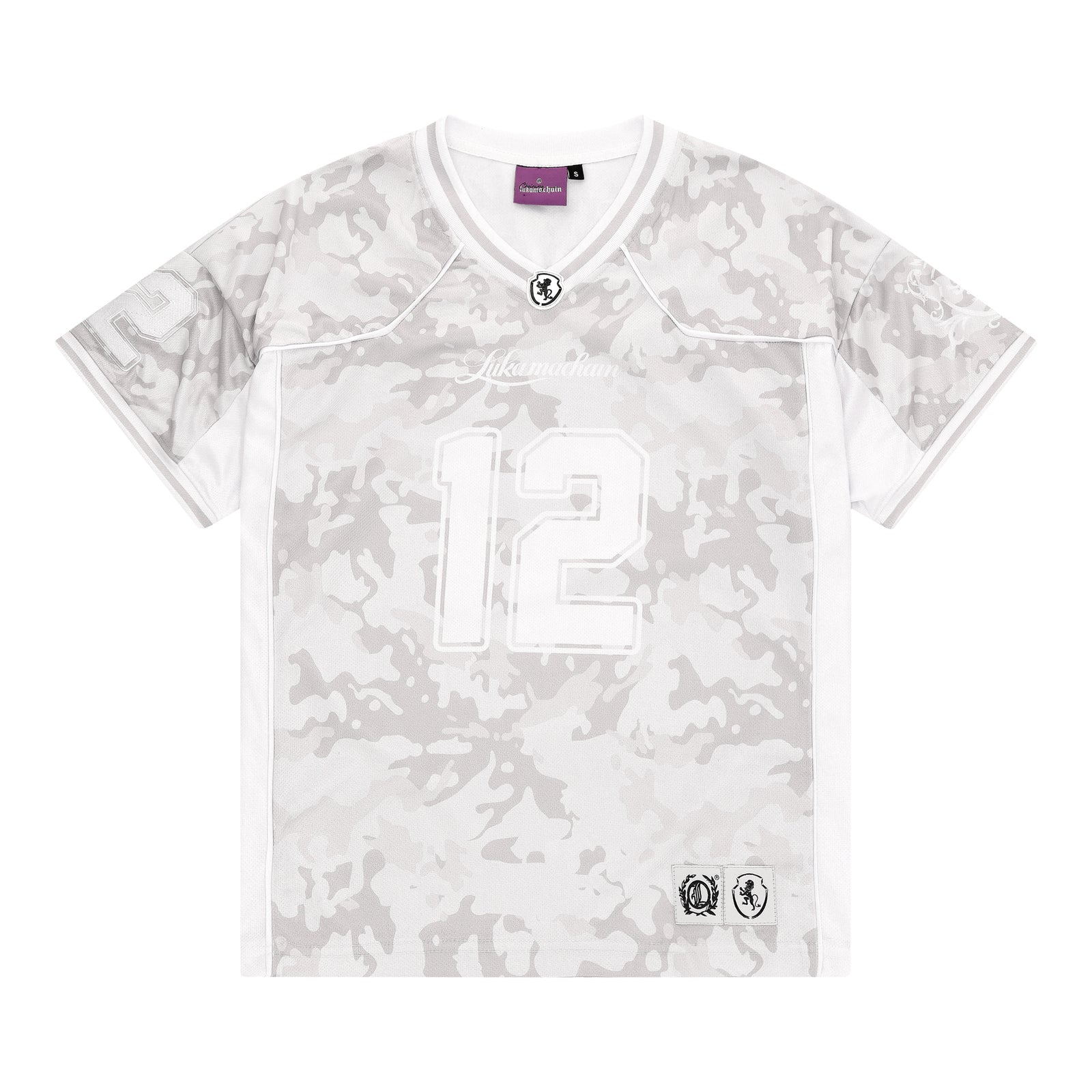 LUKAMACHAIN ​​Camo Jersey White