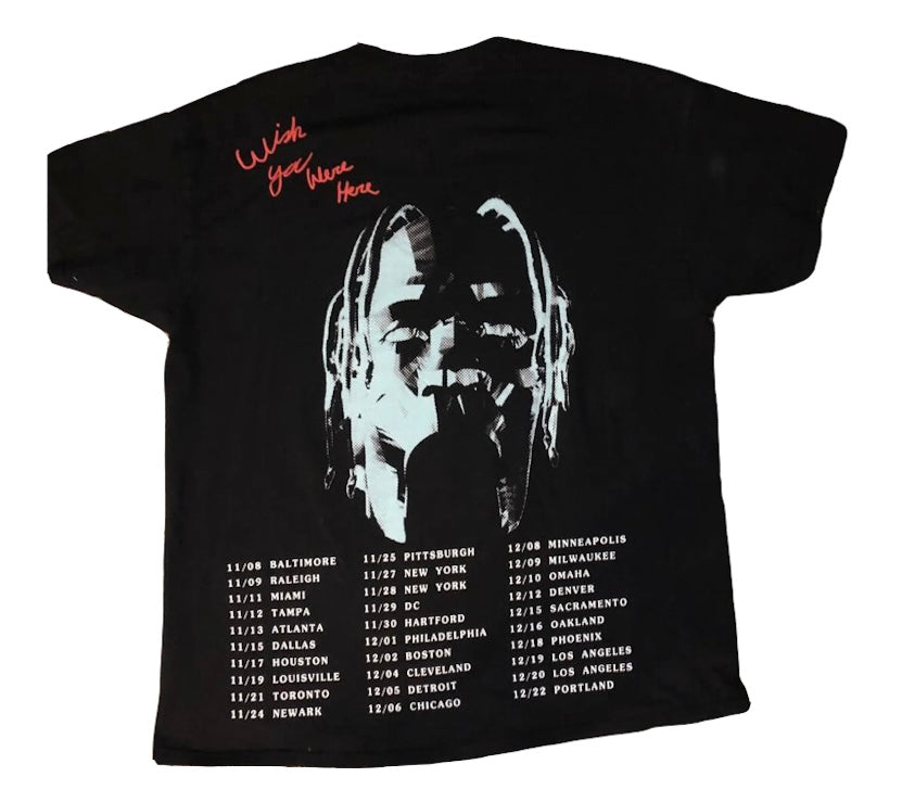 Travis Scott Astroworld Tour Tee Black