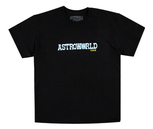 Travis Scott Astroworld Tour Tee Black