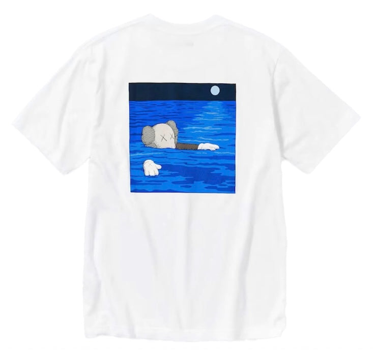 KAWS x Uniqlo UT Short Sleeve Artbook Cover T-shirt White