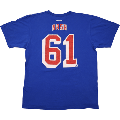 New York Rangers Nash #61 NHL T-Paita