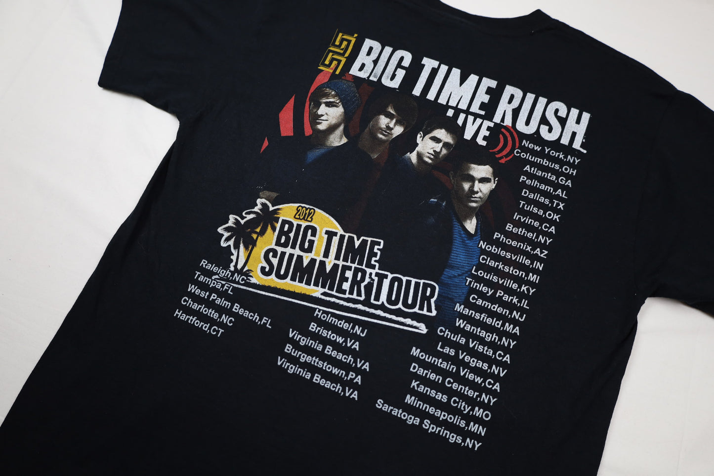 Big Time Rush 2012 Tour T-Shirt