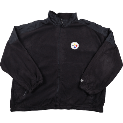 Pittsburgh Steelers NFL black Fleece jacket