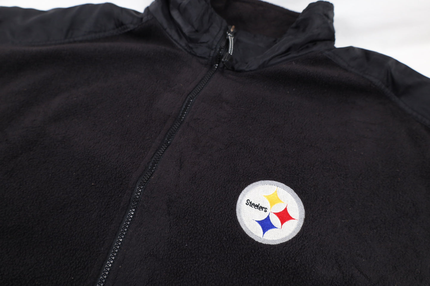 Pittsburgh Steelers NFL black Fleece jacket