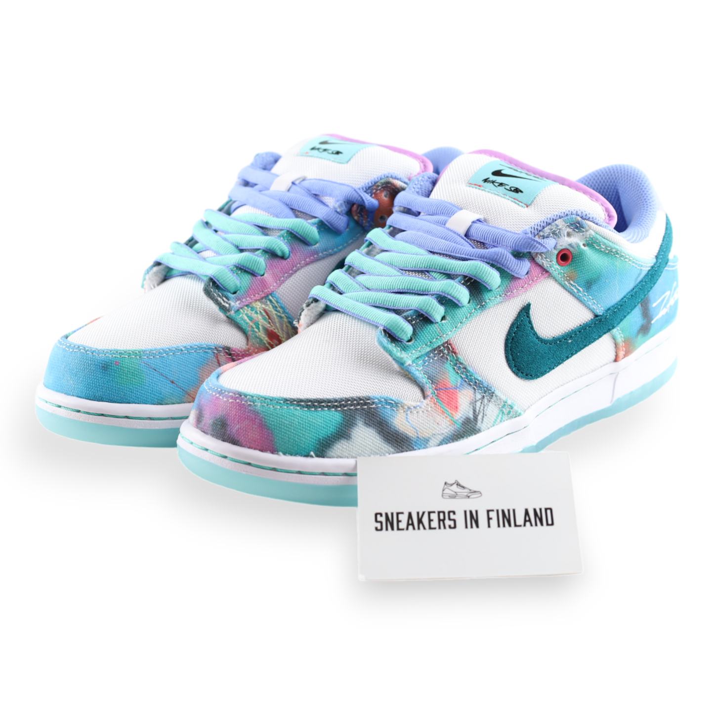 Nike SB Dunk Low Futura Laboratories Bleached Aqua