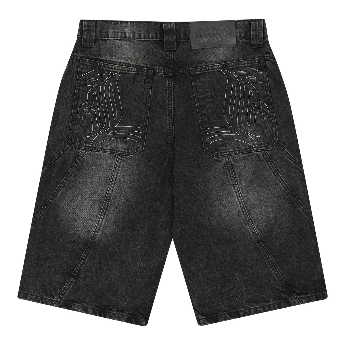 LUKAMACHAIN Panel Jorts Black