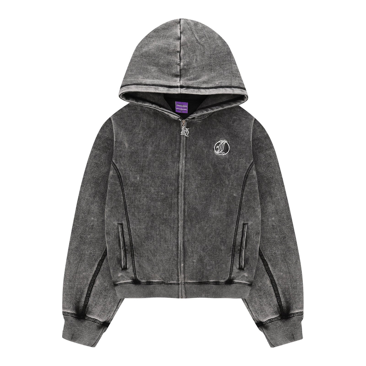 LUKAMACHAIN Ghost Hoodie with Back Logo