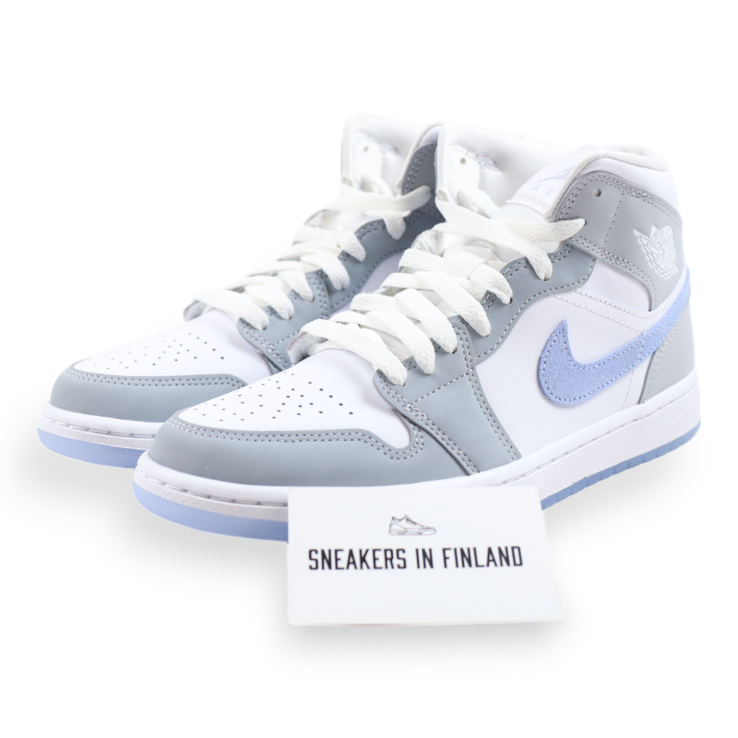 Jordan 1 Mid Wolf Gray Aluminum (Women's)