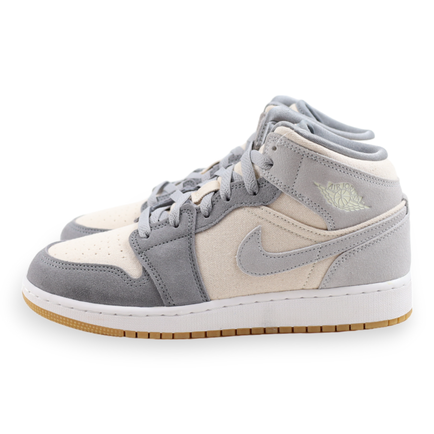 Jordan 1 Mid SE Coconut Milk Particle Gray (GS)