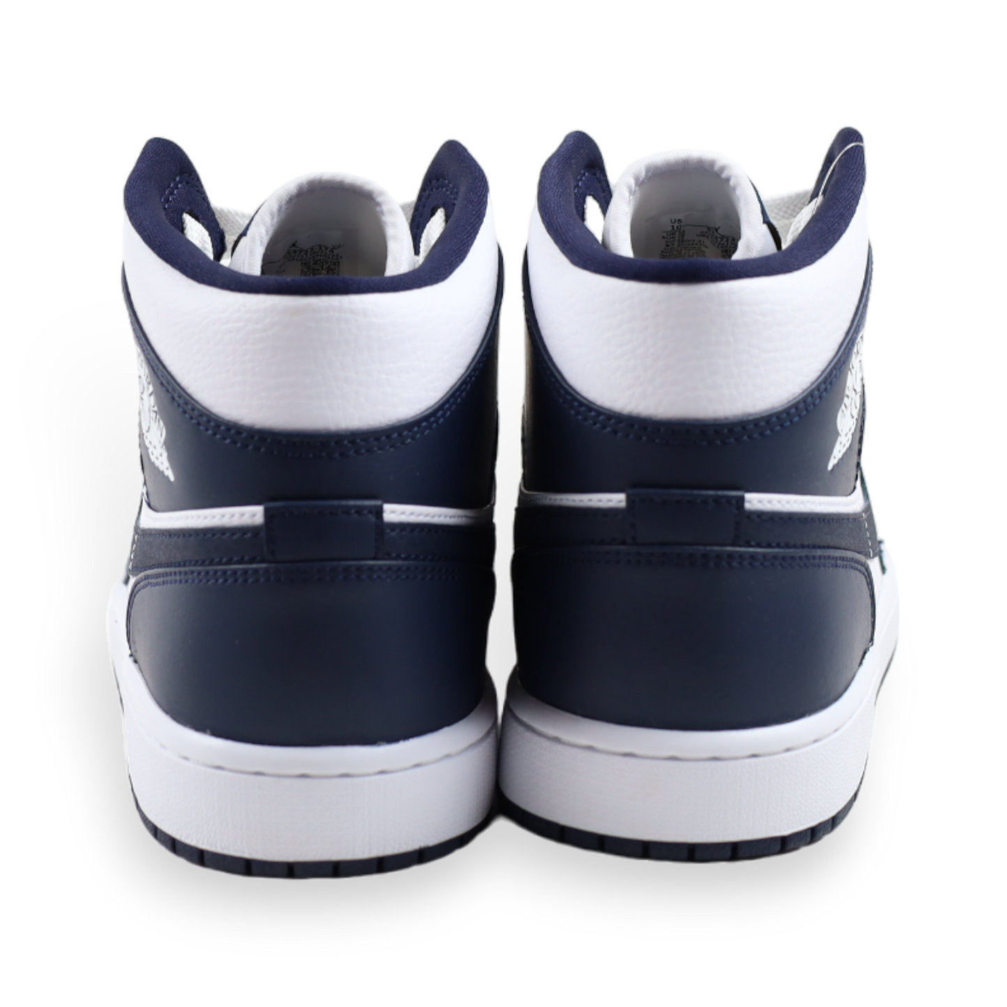 Jordan 1 Mid White Metallic Gold Obsidian