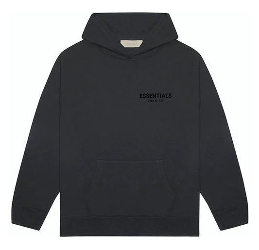 Fear of God Essentials Pullover Hoodie (FW22) Stretch Limo/Black